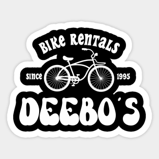 Deebo's Bike Rentals Sticker